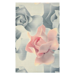 Ted Baker Porcelain Rose Rug, Pink/Grey